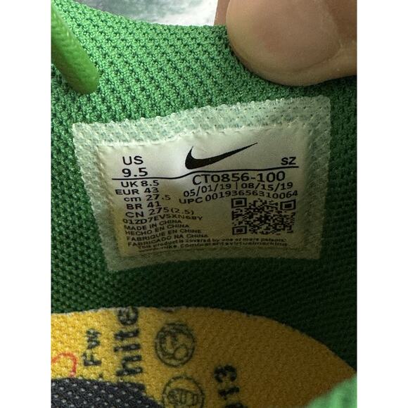 Size 9.5 - Nike x Off-White Dunk Low Pine Green CT0856-100 main image 4